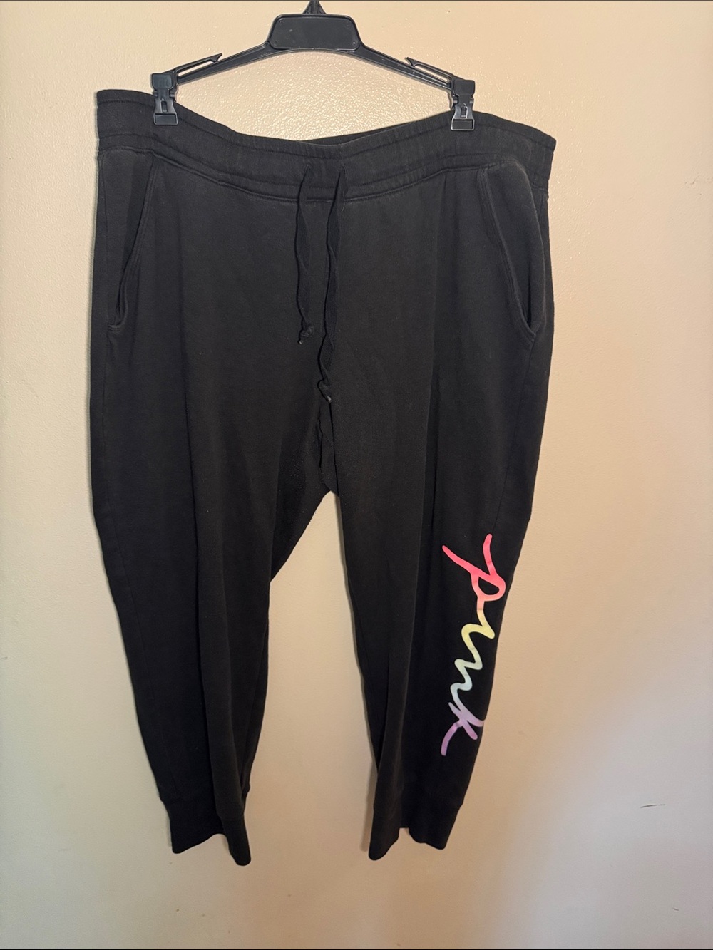 PINK Victoria's Secret Black Label Hoodie Tag